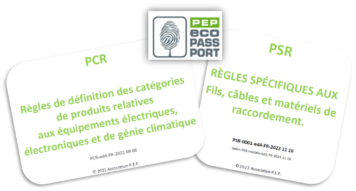 Visuel explicatif PEP EcoPassport PCR & PSR