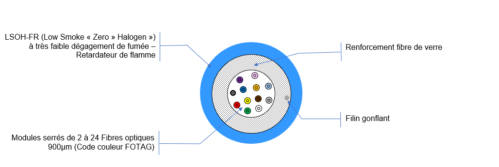 Vue de coupe MBO Renforcé ZH ACOLAN OPTIQUE