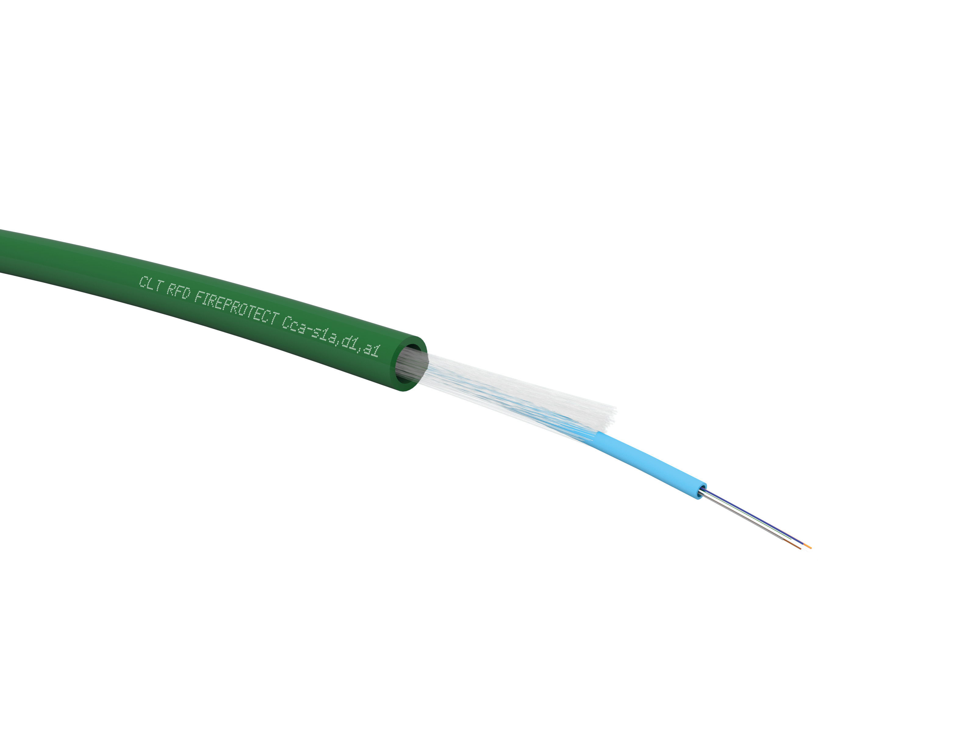 Câble fibre optique CLT FIREPROTECT RENFORCÉ