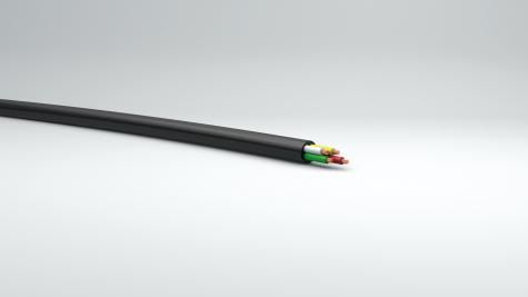 Multiconductor cable_T125 Multi XPE_TPU 2x0,35 à 4x0,75mm²