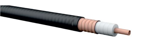 Cable coaxial HPL50 Ohms 7/8 pouce Flexible LA LSOH B2Ca noir