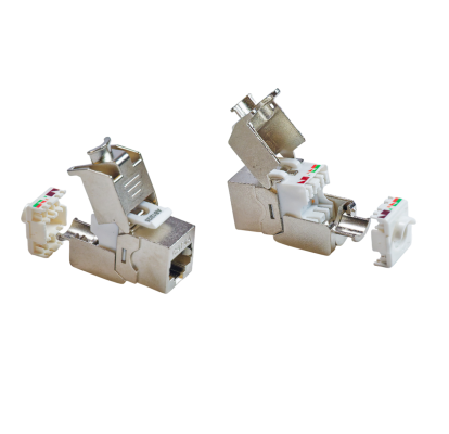 IB1688 Connecteur RJ45 Cat6a Blindé Keystone