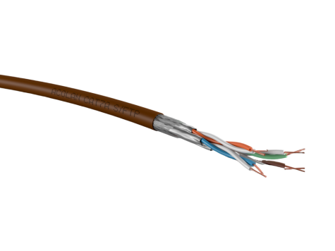 SFTP CAT 7A R7481B Marron