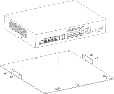 Principe Montage ONU NOKIA U-490XP-P sur platine ACOME IB1484