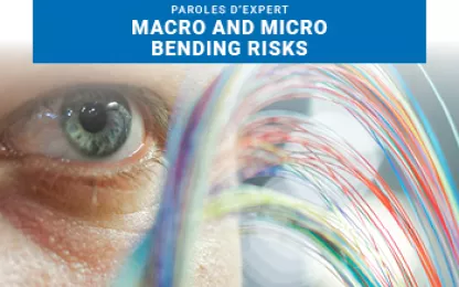 Impact des micro-courbures et macro-courbures sur le budget optique des réseaux télécoms