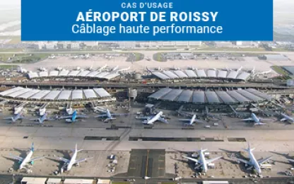 L’aéroport Paris-Charles De Gaulle opte pour la solution PoE de ACOME