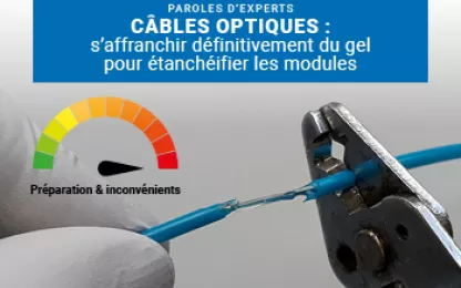 Waterproof gel in optical cables: Both useful and impractical at the same time