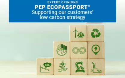 Accompagner la stratégie bas-carbone de nos clients : PEP Ecopassport®