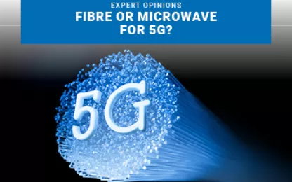 Réseau 5G, fibre optique VS faisceaux hertziens ?
