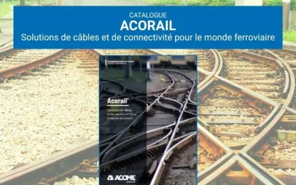 L'édition 2026 de notre catalogue ACORAIL® est disponible