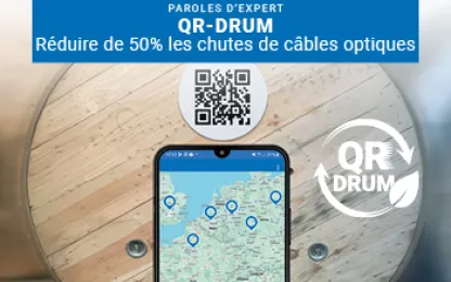 Cut fibre cable wastage by 50% with QR-Drum digital Platform